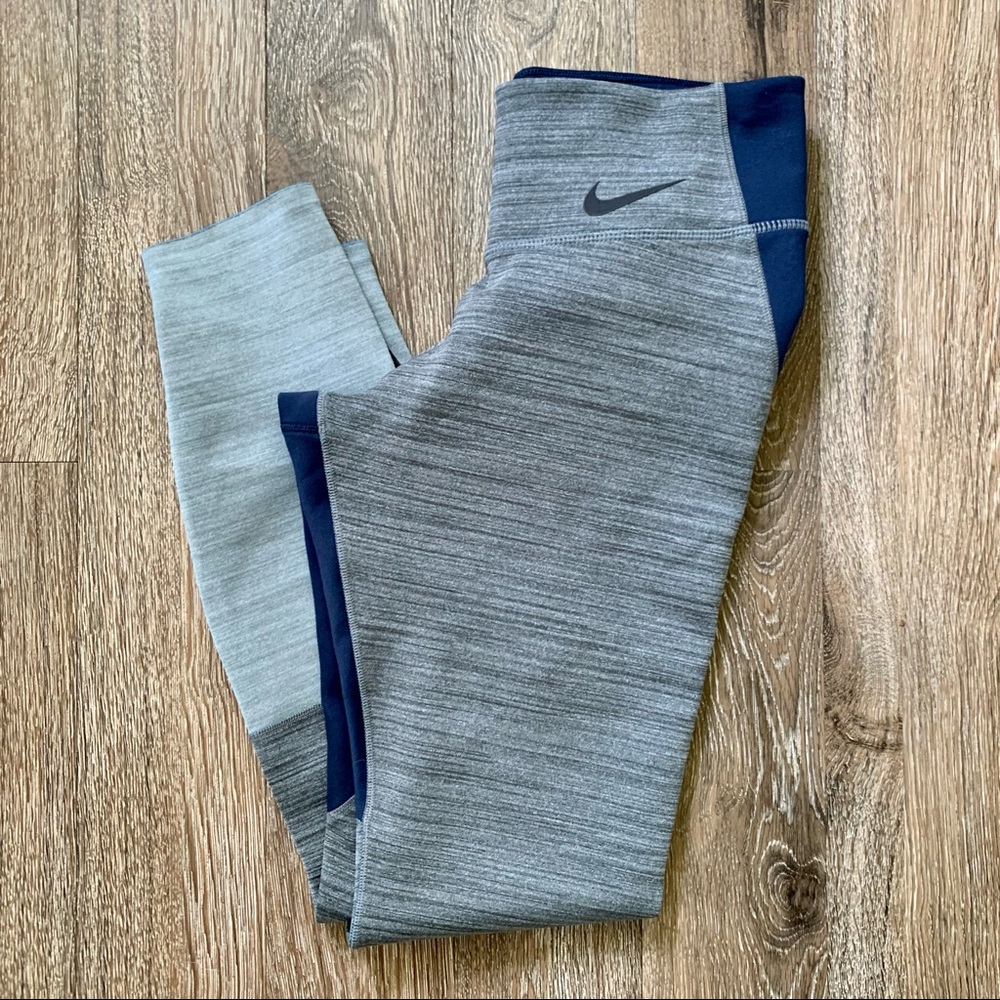 NIKE Tech 2 High Waisted Ankle Zip Leggings